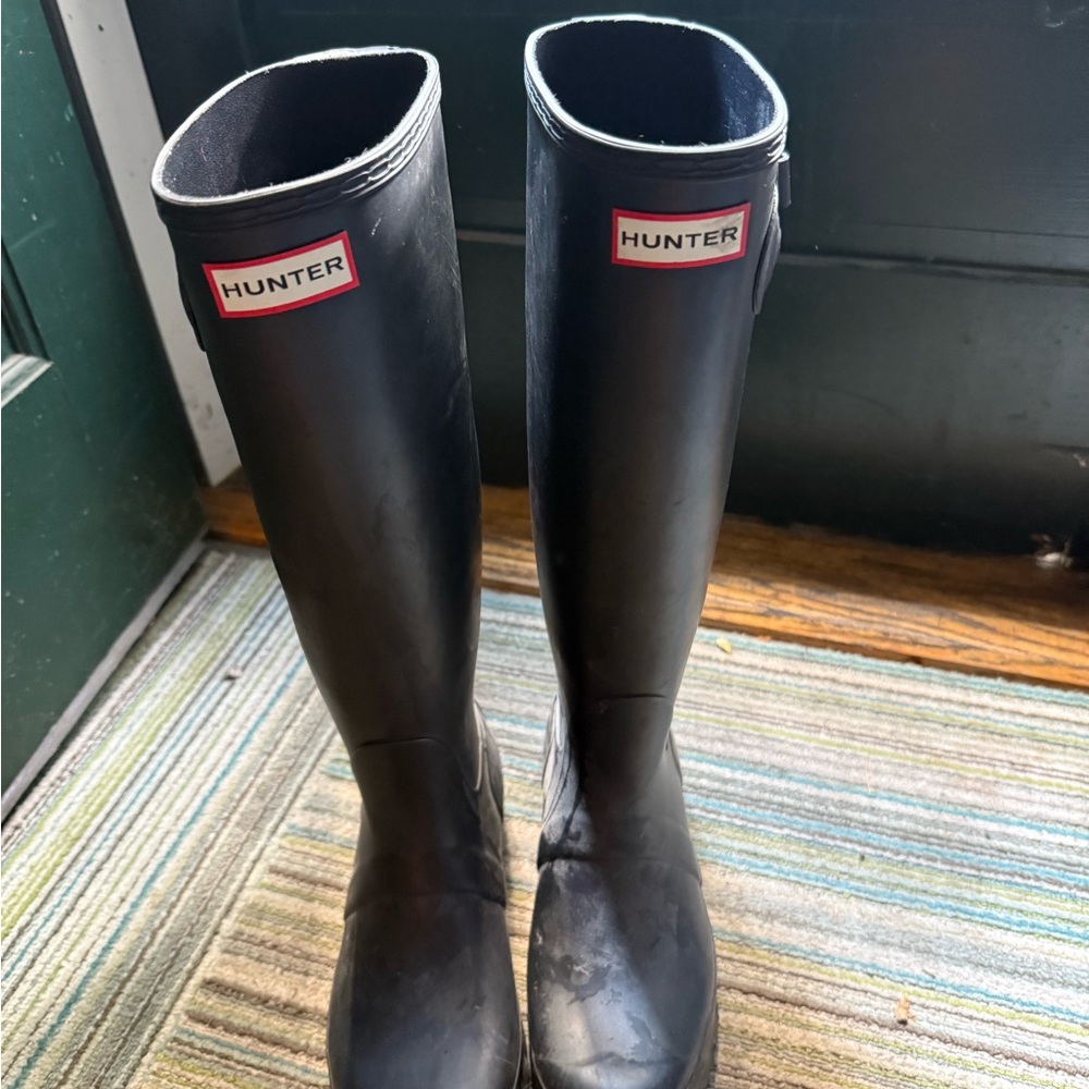 Hunter Classic Black Tall Boots